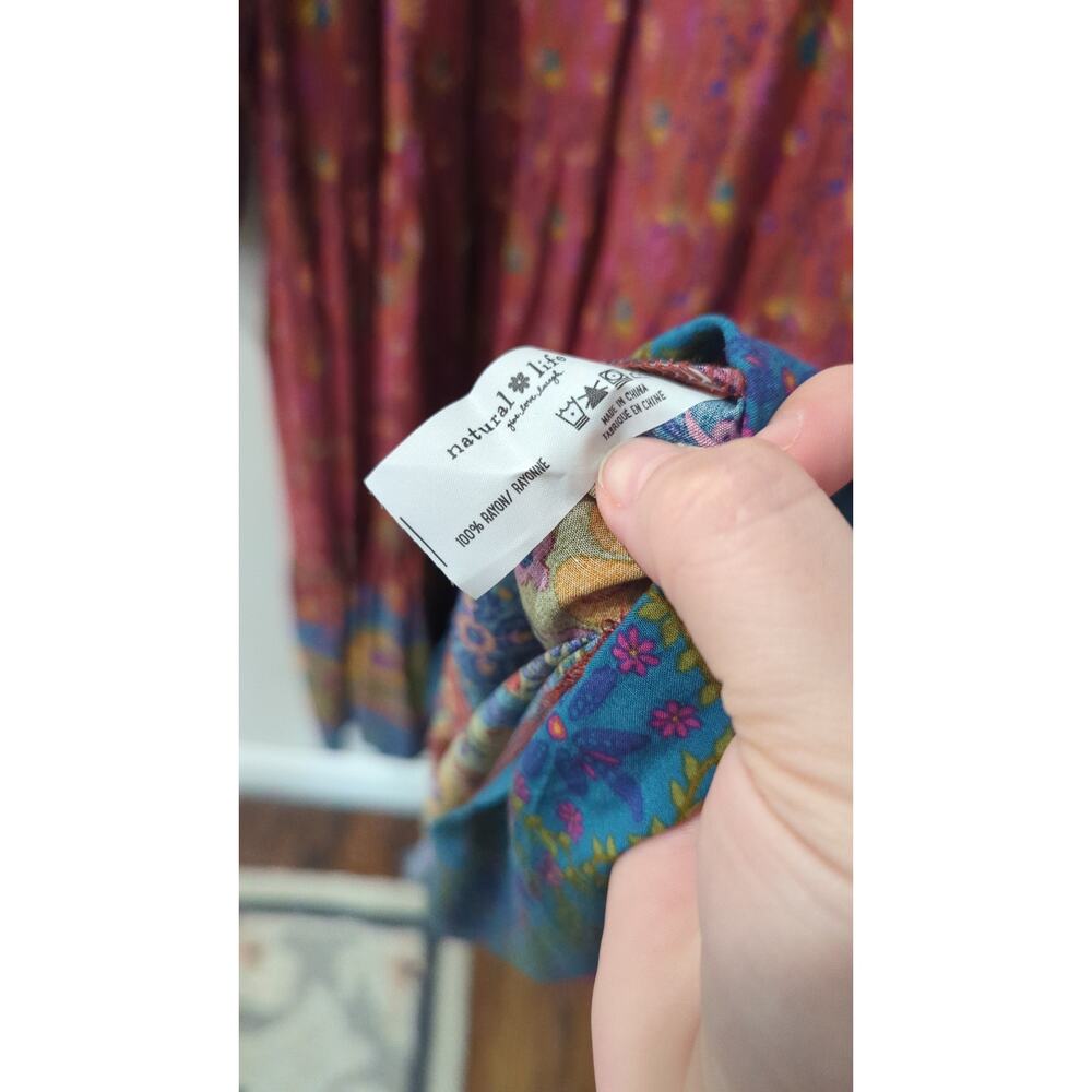 Natural Life Rebecca Long Sleeve Midi Dress NWT - Picture 5 of 5